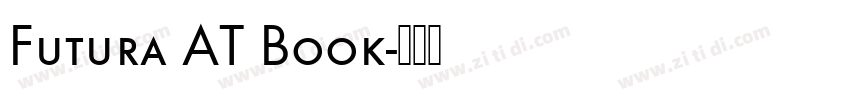 Futura AT Book字体转换